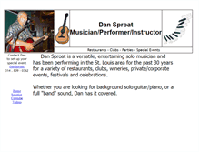 Tablet Screenshot of dansproat.com